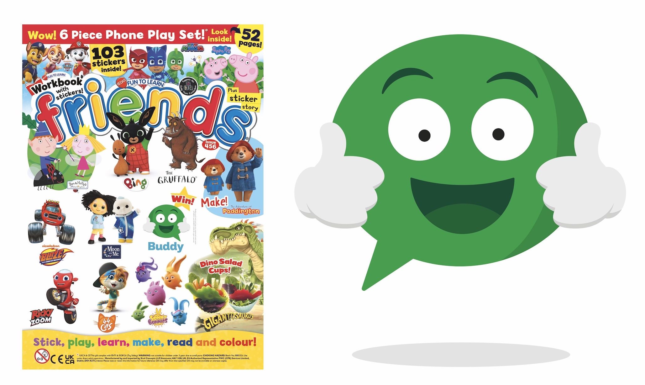 NSPCC’s Buddy features in Fun To Learn Friends!