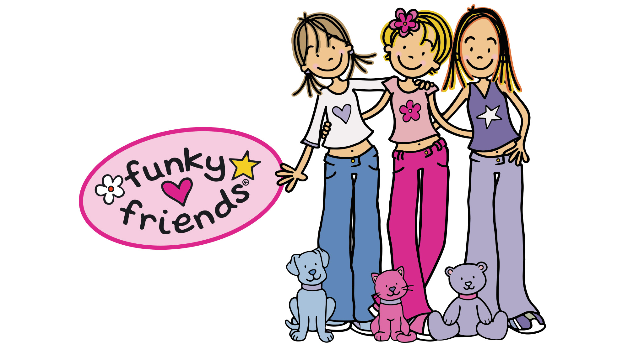 Launched in 1996 the original Funky Friends is Back!