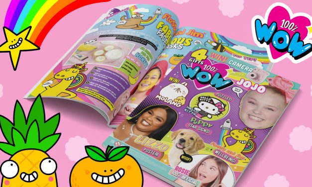 Flossy and Jim features in 100% Wow magazine from Kennedy Publishing