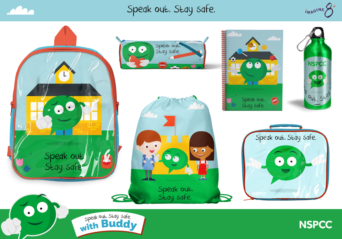 The NSPCC partners with Imagine8 for Pantosaurus and Buddy merchandise