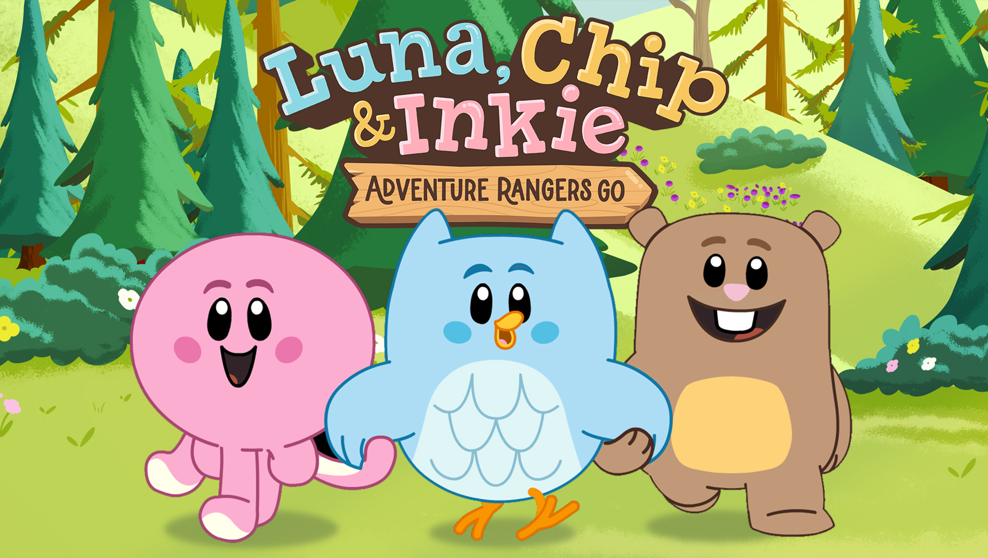 Luna, Chip and Inkie