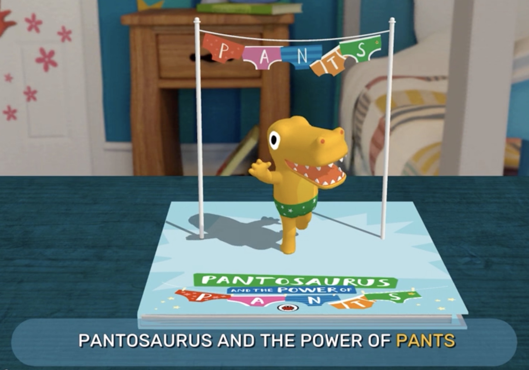 The NSPCC partner with Bookful for Pantosaurus and the Power of Pants!
