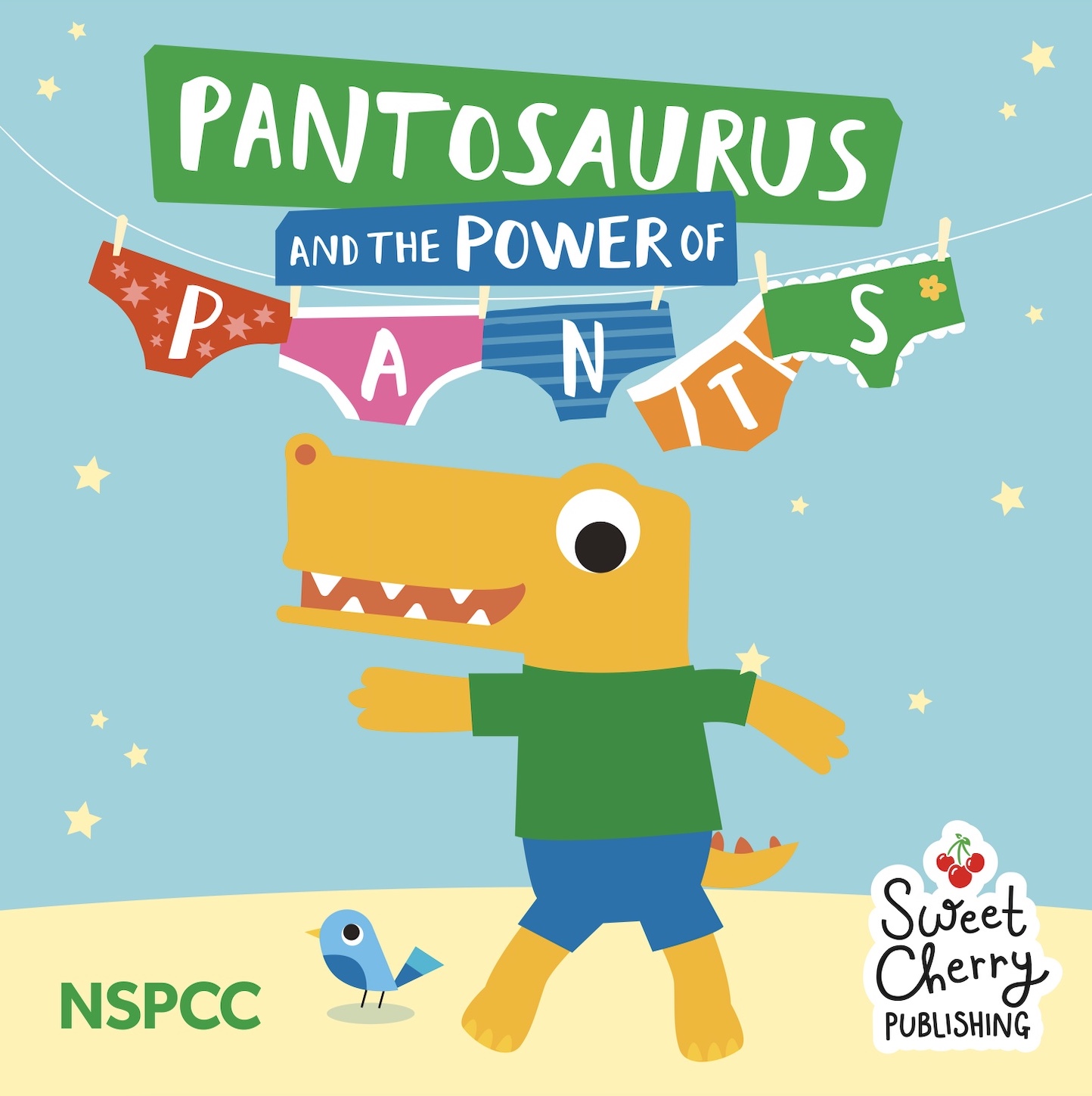 Sweet Cherry Publishing secures publishing deal for the NSPCC’s Pantosaurus